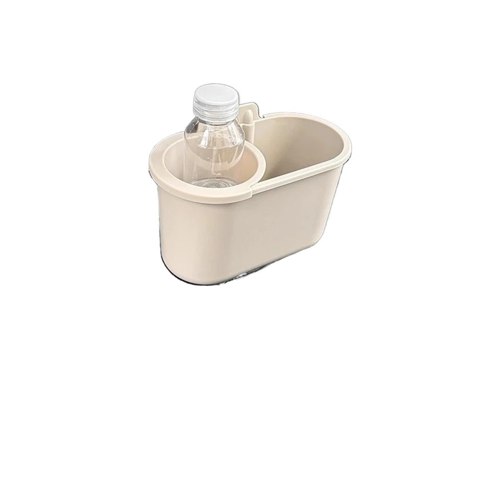 TNTGEBFVBG Car Bin Car Magnetic Hanging Storage Box Color Silicone Cars Rubbish Bins(Beige-1)