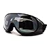 JuicyOrange Ski Snowboard Sports Goggles Thin Smaller Frame Foam Padding Black, Black