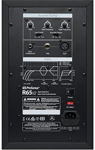 Presonus R65 V2 Studio Monitor, 6.5" #TOP1