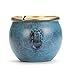 Produktbild Newness Modern Tabletop Aschenbecher Retro Reines Kupfer Aschenbecher Kreative Persönlichkeit Wohnzimmer Büro Couchtisch Home Kupfer Handwerk Geschenk Ornamente Große Aschenbecher Tragbar für Draußen
