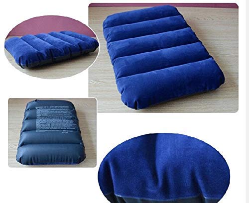 Walberrie Comfortable Soft Air Travel Pillow, Navy Bule, (1) 4