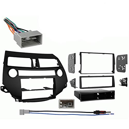 Harmony Audio Radio Install Bundle Fits Honda Accord 2008-2012 with Manual Climate Includes Metra 99-7874 Single or Double DIN Dash Kit
