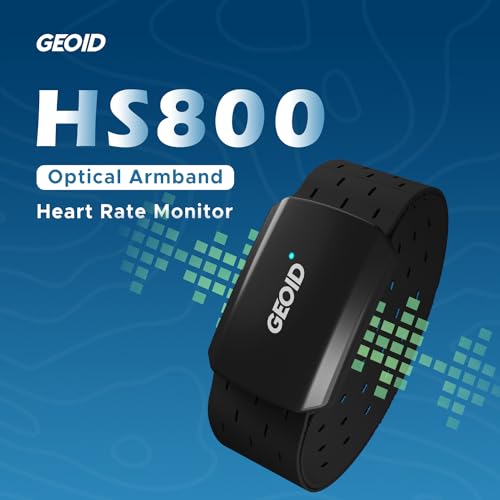 image for GEOID HS800 Heart Rate Monitor Armband,Ant+ Bluetooth Heart Rate Senso