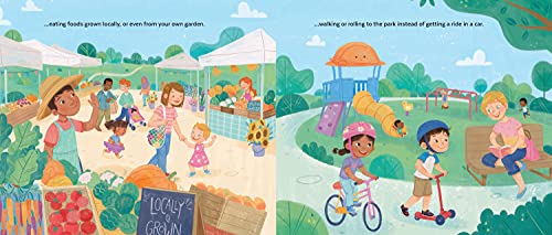 What Does It Mean To Be Green?: A Picture Book About Making Eco Friendly Choices And Saving The Planet! (Earth Day Books, Recycling Books For Kids) #TOP5