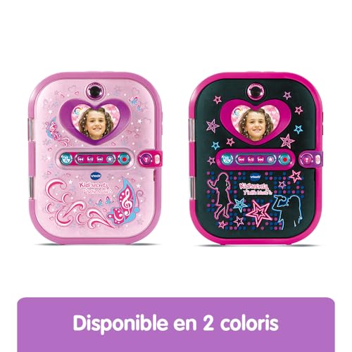VTech KidiSecrets Selfie Music Journal Intime Électronique 7 en 1 avec Reconnaissance Faciale Appareil Photo et Vidéo Jeux Éducatifs Cadeau Enfant de à Contenu en Français - vue 10