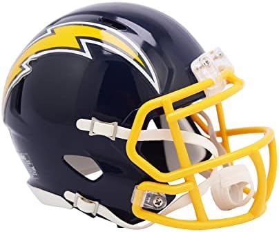 LOS ANGELES CHARGERS 1974-87 THROWBACK SPEED MINI HELMET