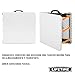 LIFETIME 4428 - Mesa plegable multiusos ultrarresistente, UV100, 122x61x56 - 91.5 cm,...