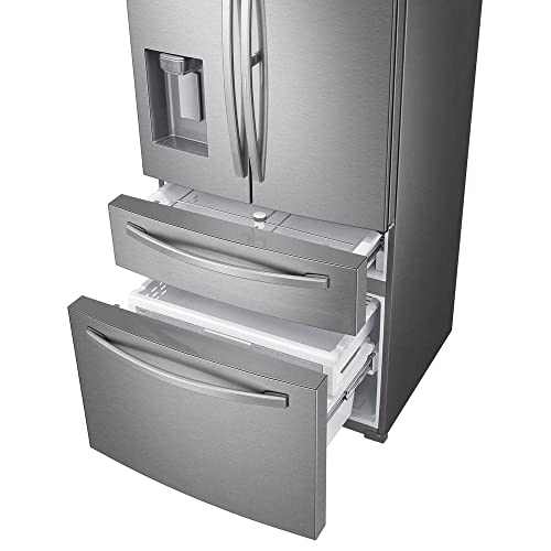 Samsung Fingerprint Resistant Stainless Steel French Door Refrigerator on Fridge.com