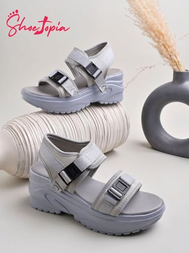 Image of Shoetopia Women Wedge Heel Sandal