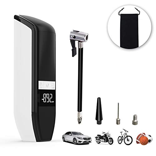 Aviski Compresor de Aire Portátil con USB Batería de 6000mAh  Mini Inflador de NeumáTicos