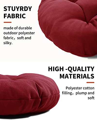 Adirondack Chair Cushion, Weather Resistant Adirondack Cushions, Patio Rocking Chair Cushions (Red) #TOP3