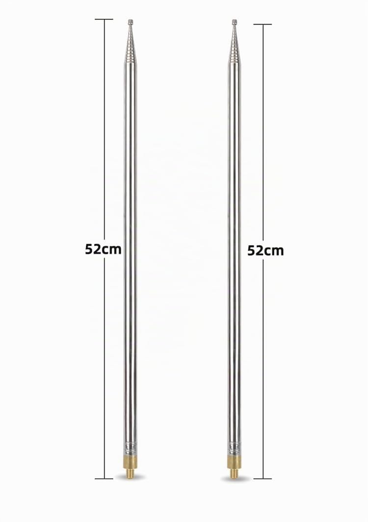 GUOHETEC DP200 7MHz-54MHz HF Antenna dipolare portatile a onde corte per comunicazione a banda larga sostituire