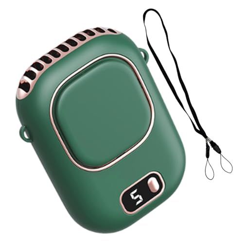 Ventilador de cintura sin aspas con pantalla digital de batería 2