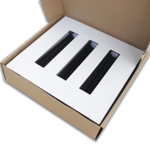 Grille d'aération de sol blanche premium 15,2 cm avec diffuseur linéaire intégré