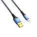 Produktbild Oehlbach USB Plus LI - USB-Kabel für iPhone & iPad - USB Typ A 2.0 zu Lightning - PVC-Mantel - OFC, blau/schwarz - 1,5m