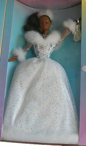 Barbie Winter's Reflection African American Christmas Doll AA - Collector Edition