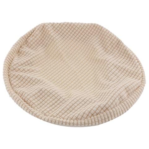Housse de Tabouret F Fityle Beige Cover