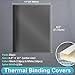 RAYSON Thermal Binding Covers, Letter Size, 1/2in, Black (15) & White (10) Binding Presentation Cover, Pack of 25