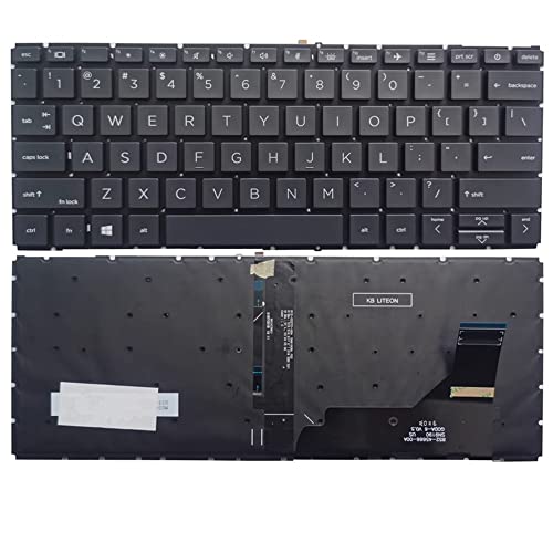 Clavier ordinateur portable HP EliteBook x360 830 G7 noir US