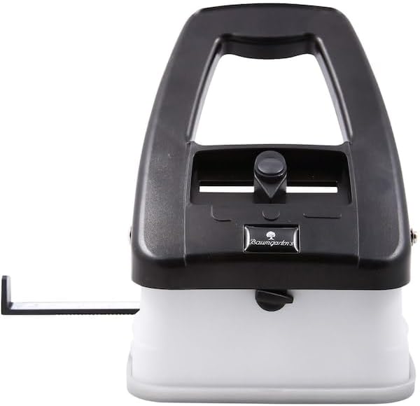 SICURIX 3-in-1 ID Card Punch 5"x6"x4" 18 Sheet Capacity BLACK (80200) image 5