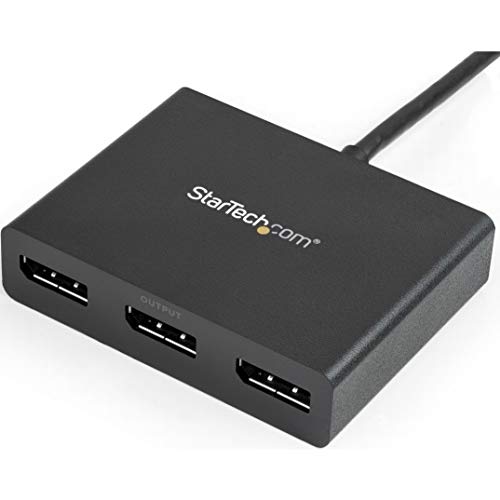 Adaptador StarTech.com Mini DisplayPort a 3x DisplayPort miniatura 5