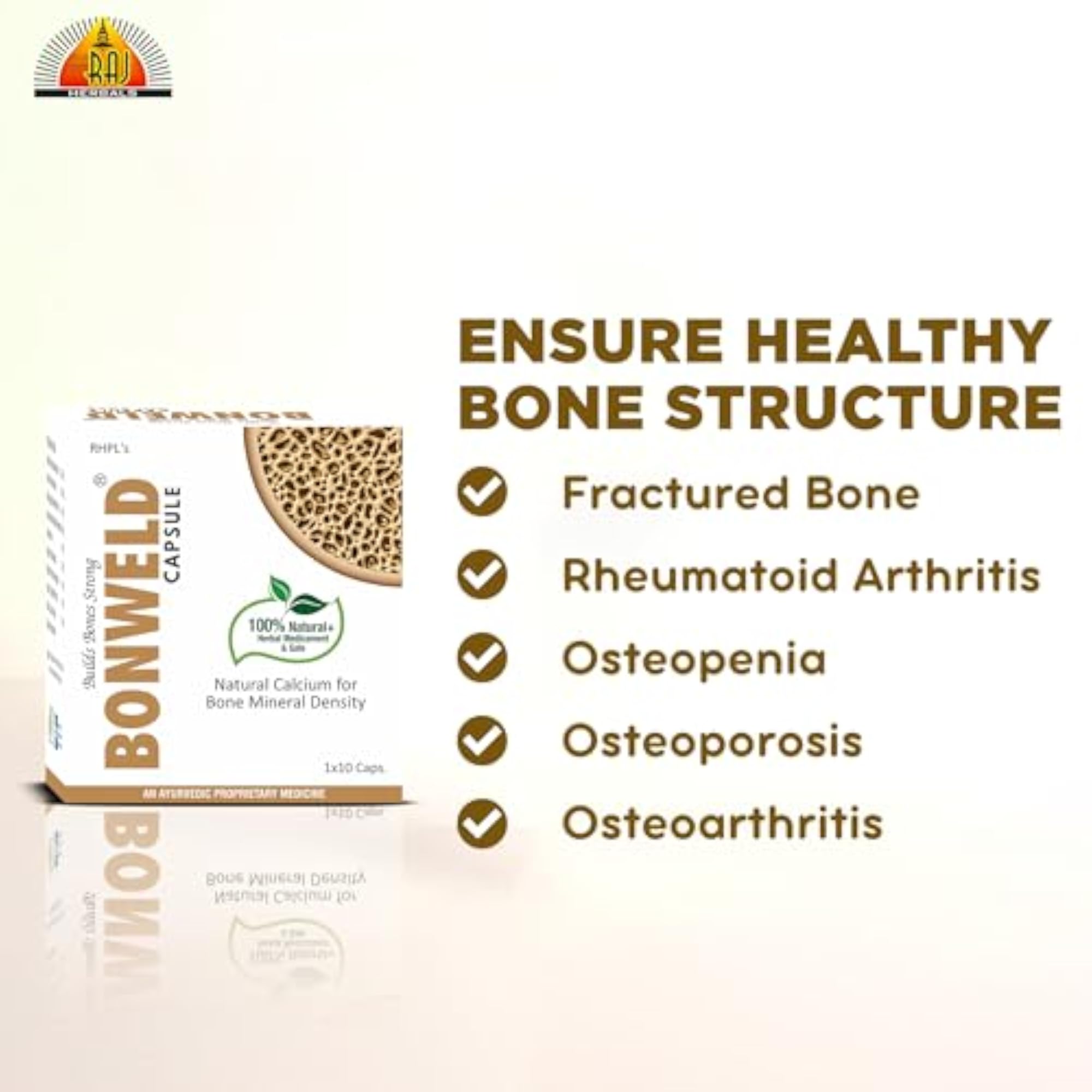 Raj Herbals Bonweld Capsule, 5 Strips