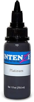 Intenze Tattoo Ink - Platinum - 2oz Bottle