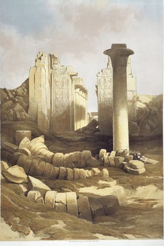 Tableaux Toile Égypte Karnak grand format 60x90cm impression haute définition durable