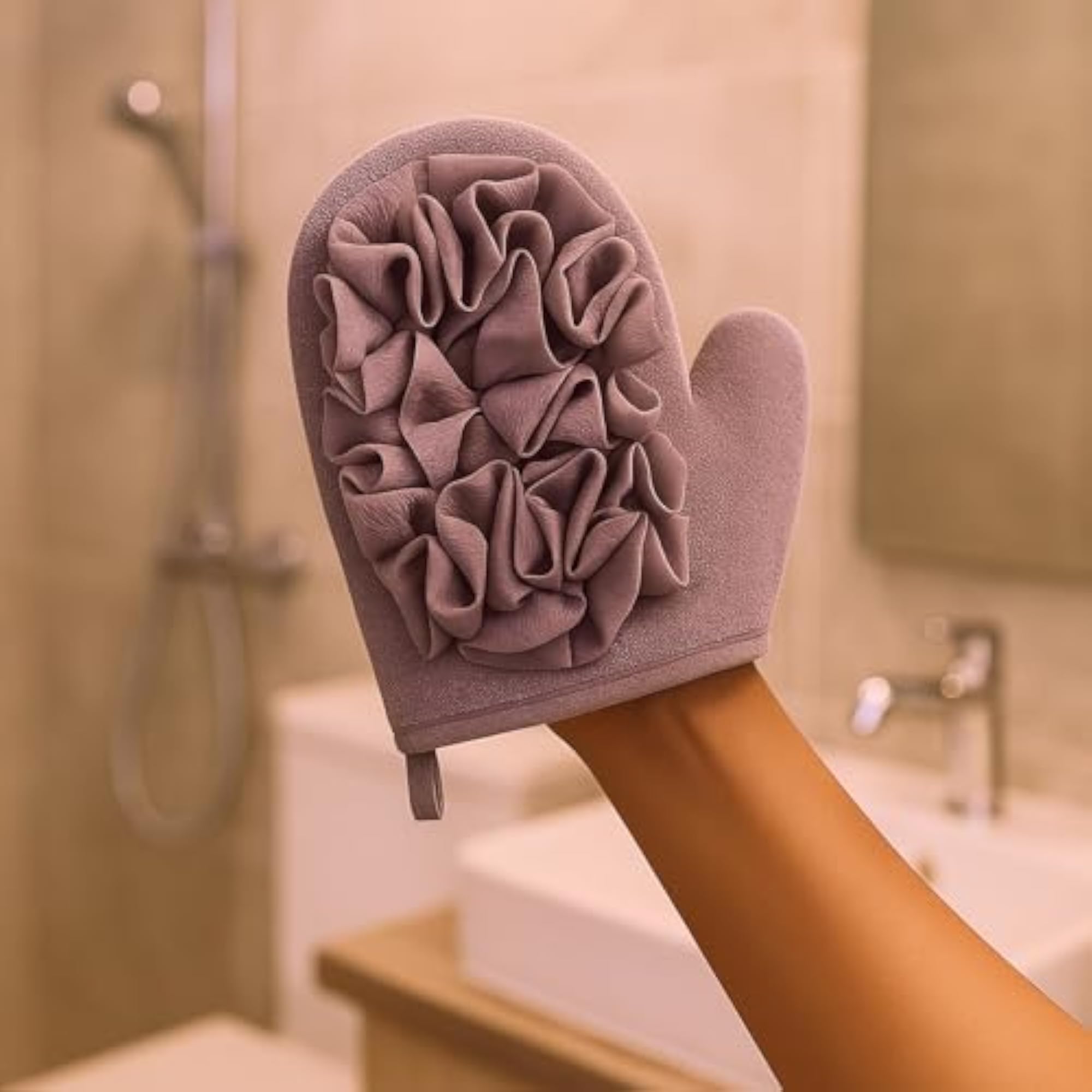 Luxury Exfoliating Body Glove Loofah for Deep Skin Removal