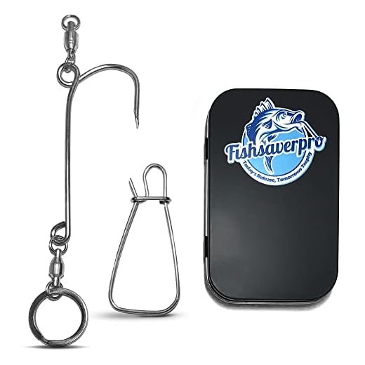Fishsaverpro Fish Descending Device or Fish Descender for deep Water Release of Fish with Barotrauma Including red Snapper. Packed in Stylish Hero tin Packaging. Great Fishing Gifts for Men.