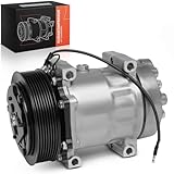 Frankberg Compresor de aire acondicionado con embrague Compatible con FH 12 340 340 FH 16 550 550 FM 12 340 340 FM 300 300 FMX 330 330 Replace# 20538307incl. aceite premezclado