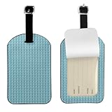 Maletas con impresión de mapa de Grecia, bolsas de viaje, elegante etiqueta de equipaje, protección de privacidad de 4.3 x 2.76 pulgadas