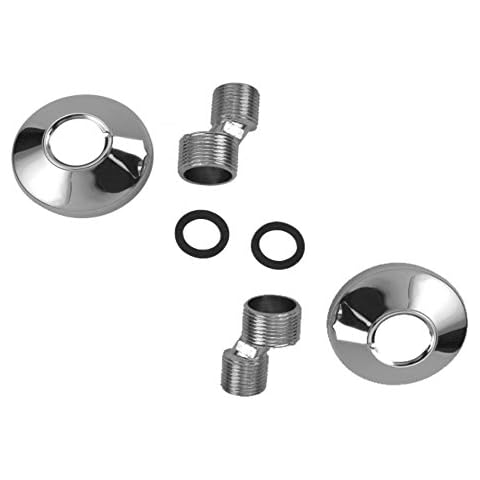 Shower Bath Tap Reducer Male Offset 1/2 inch x 3/4" BSPP Cover
