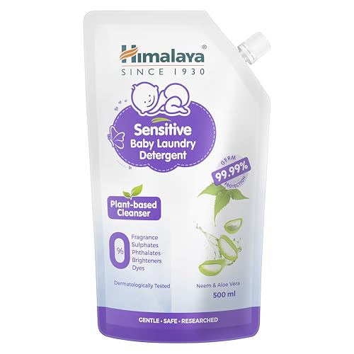 Image of Himalaya Sensitive Baby Laundry Detergent 500 ML | Fragrance-Free, For Sensitive Skin
