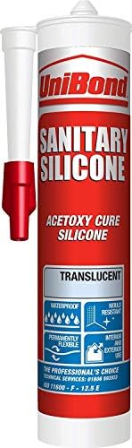 UniBond 2078405 Sanitary Sealant Cartridge - Translucent