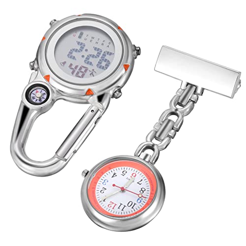 Montre infirmière numérique lumineuse et résistante à l'eau