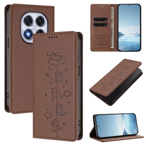 Housse Cuir Xiaomi Redmi Note 10 Pro 4G Anti-Rayures Fermeture Aimantée Chat