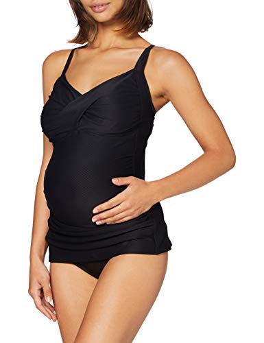 Noppies Maui Tankini premamá, Negro (Black P090), 44 (Talla del Fabricante: XL/XX-Large) para Mujer