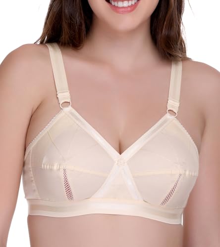 Image of SONA Perfecto Plus Size Cotton Bra for Woman Full Coverage Everyday Pack of 1