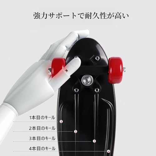 AIDUCHO ミニクルーザー スケートボード 41cm