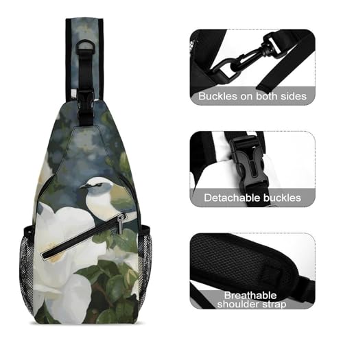 Morrales tipo bandolera para hiking y viaje miniatura 3