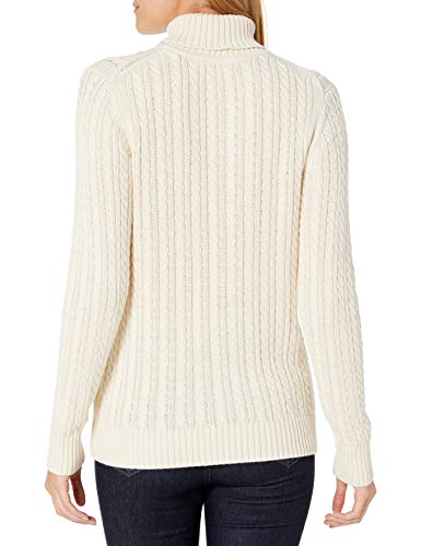 Amazon Essentials Women's Standard Fisherman Cable Turtleneck Sweater - Image 4