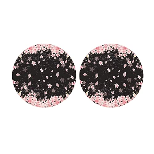 Portavasos para Carro AFPANQZ 2.75 pulg Rosa y Negro miniatura 4