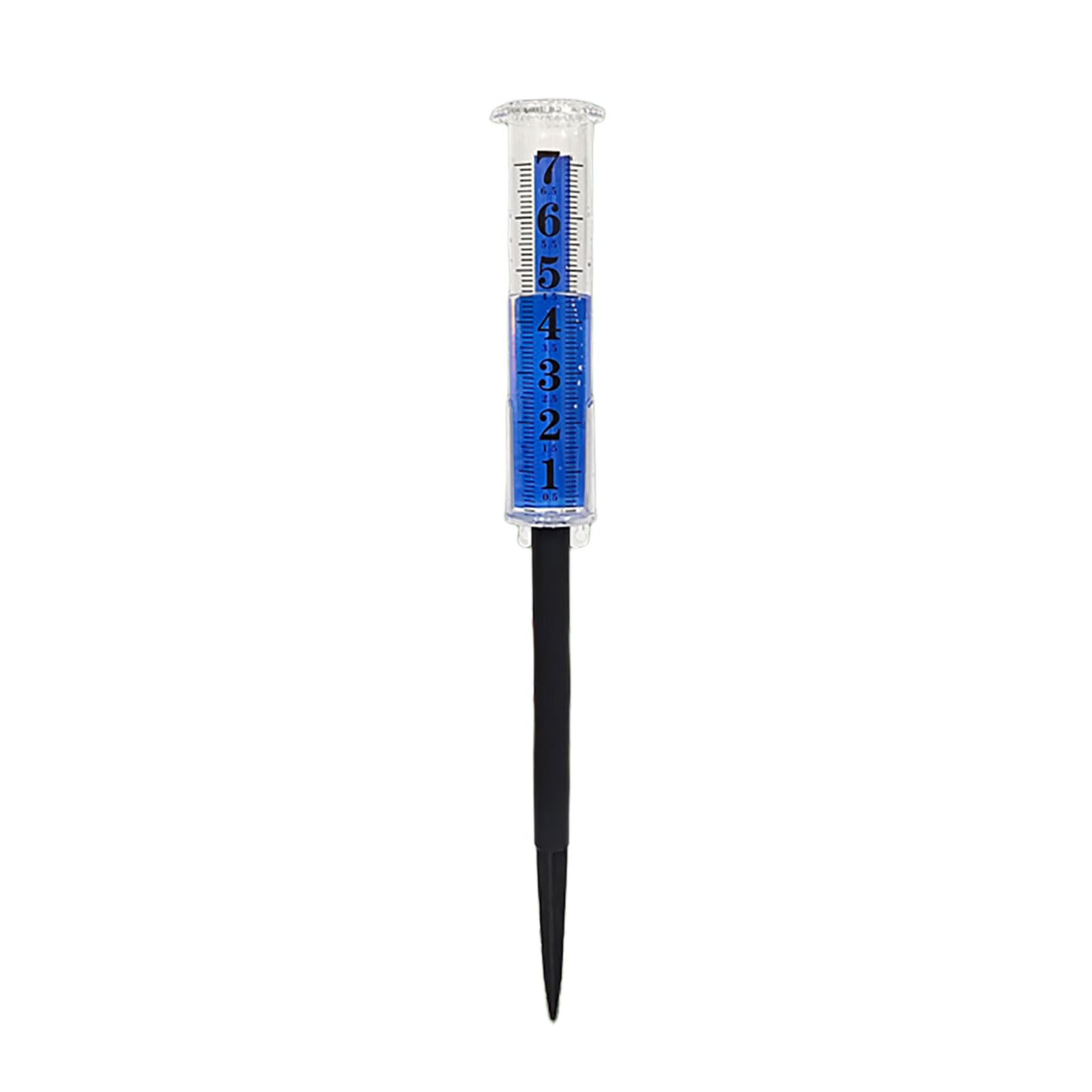 Xjdzineq B Metal Rain Gauge With Ase Weather Resistant Tool For Accurate Rainfall Measurement In Gardens & Farms Permanent Weatherproof Rain Measure