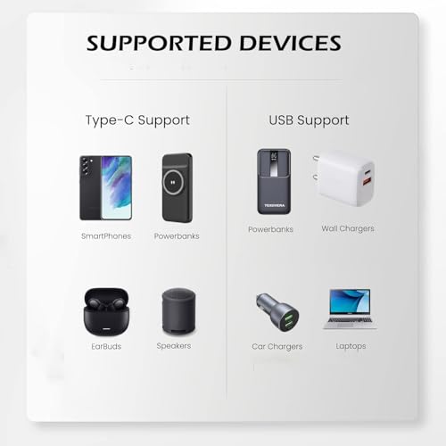 Image of TexoVera 1.2M 3-in-1 Braided Charging Cable Micro USB iPhone Type-C Black (Not for Data Transfer)