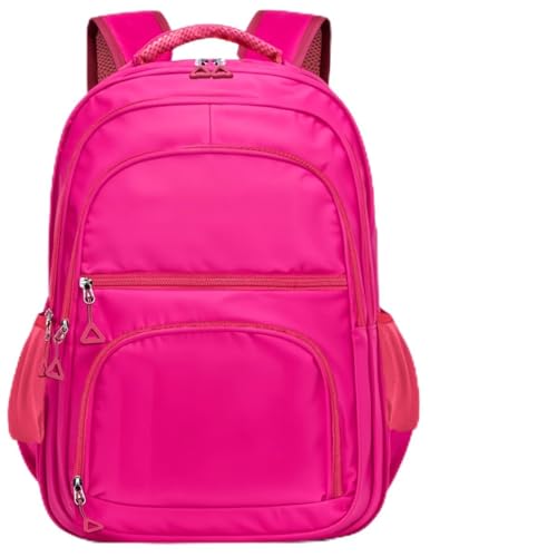 Kit Mochila Grande Escolar Passeio Casual + Fone de Ouvido Via Bluetooth (Rosa Pink)