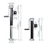 ProPlus Abstellstütze ausdrehbar Heavy Duty SH42/2000