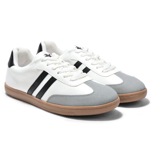 Image of Cantabil Casual Sneaker Shoes for Men l Lightweight & Comfortable with Cushioned Insole PU (Polyurethane) Upper TPR Sole Lace-Up Closure (P MFTW00140)