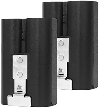 2 Pack Rechargeable Doorbell Battery,Battery is Compatible with Ring-doorbell, for Video Doorbell 2/3 and Spotlight Cam and Ring Stick Up Cam…