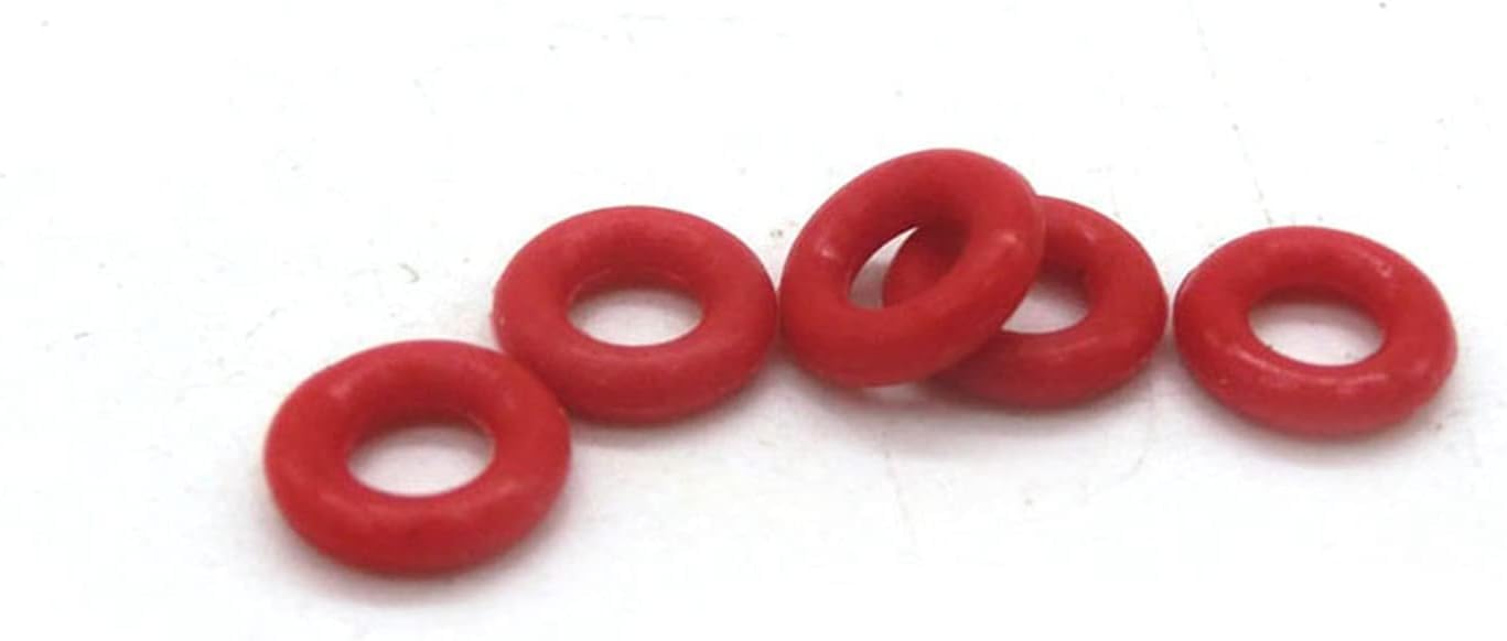 Rondelle In Gomma Naturale Morbida - 2 OD X 1/2 ID X 1/4 Spessore, 40 Durometri - Confezione Da 4 - Made In USA